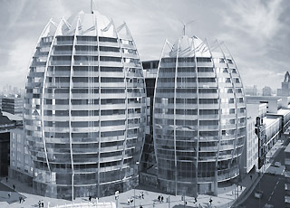 Bezier Building, City Road EC1